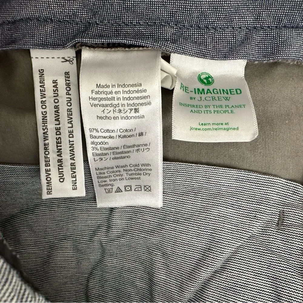 Hand-Splatteted Grey Chino from J Crew - One of a Kind